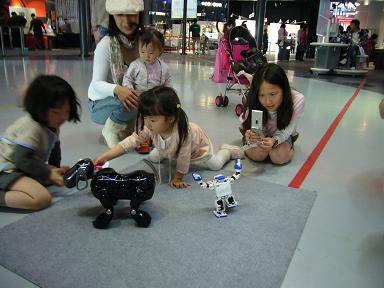 犬のロボット